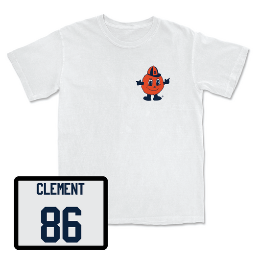 Football White Otto Comfort Colors Tee - David Clement