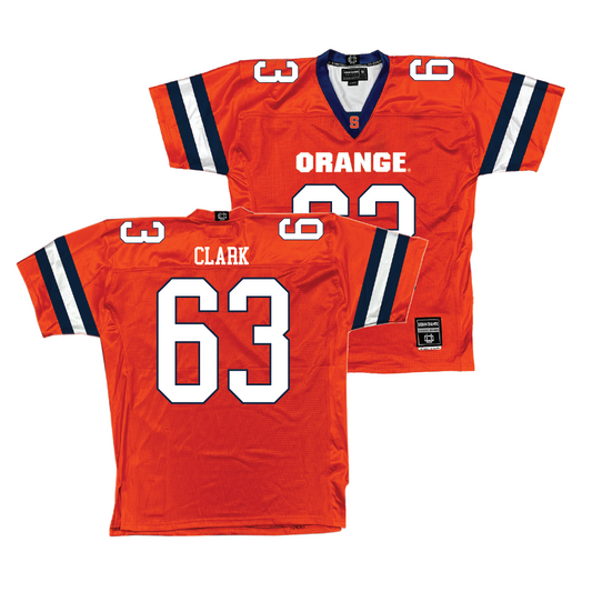 Orange Syracuse Football Jersey - Carter Clark