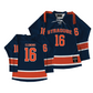 Syracuse Women's Ice Hockey Navy Jersey - Rayla Clemons | #16