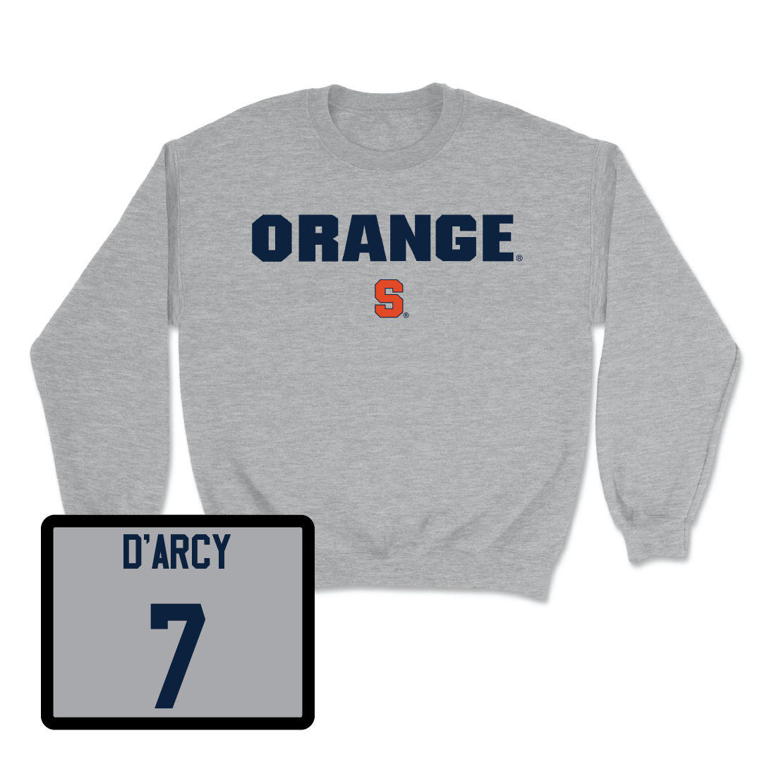 Sport Grey Women's Ice Hockey Orange Crewneck - Maya D’Arcy