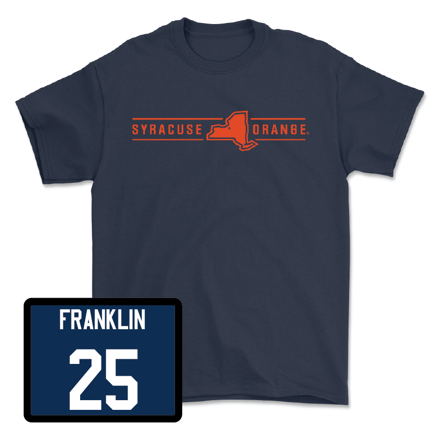 Navy Women's Soccer New York Tee - Grace Franklin