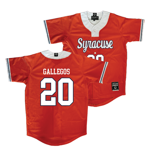 Syracuse Softball Orange Jersey - Ryan Gallegos | #20