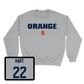 Sport Grey Football Orange Crewneck  - Jaden Hart