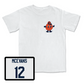 Women's Basketball White Otto Comfort Colors Tee - Cheyenne McEvans