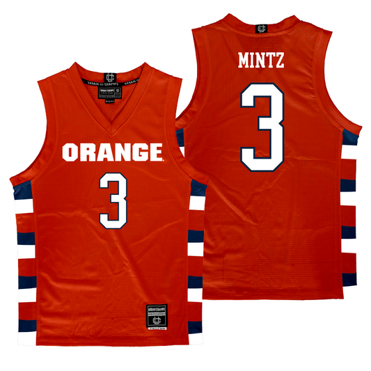 Orange Men's Basketball Jersey - Judah Mintz