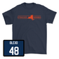 Navy Men's Lacrosse New York Tee - Saam Olexo