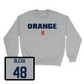 Sport Grey Men's Lacrosse Orange Crewneck - Saam Olexo