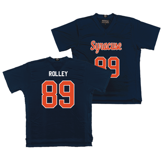 Syracuse Men's Lacrosse Navy Jersey - Kyle Rolley | #89