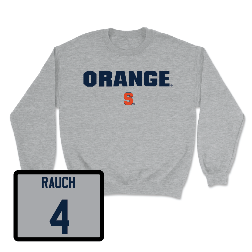 Sport Grey Women's Soccer Orange Crewneck - Ashley Rauch