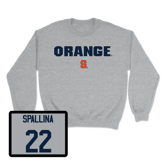 Sport Grey Men's Lacrosse Orange Crewneck - Joey Spallina