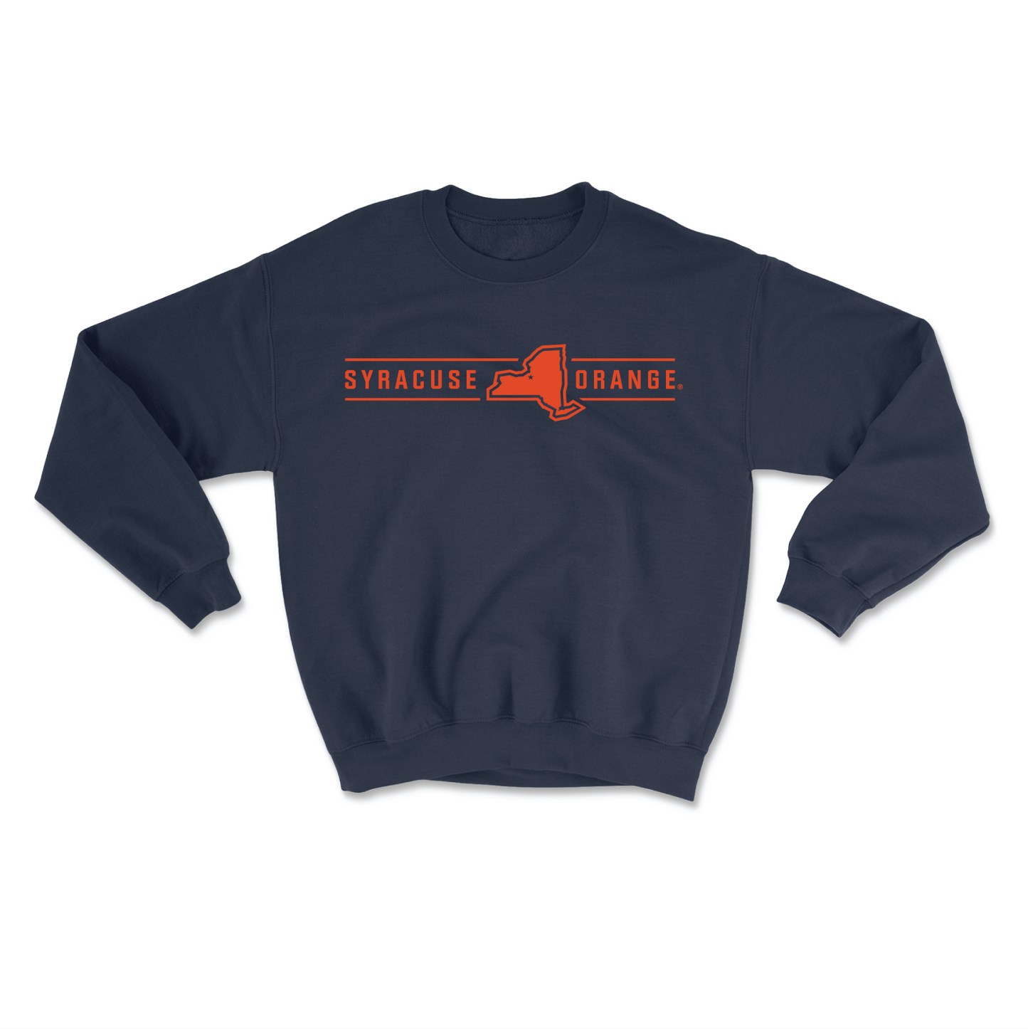 Navy Men's Lacrosse New York Crewneck  - Michael Leo Jr.