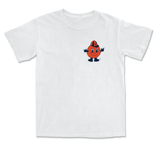 Men's Basketball White Otto Comfort Colors Tee - Anthony Clayton