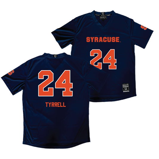 Syracuse Women's Lacrosse Navy Jersey - Emma Tyrrell | #24