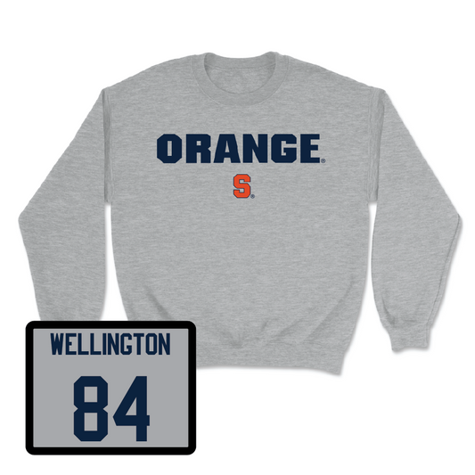 Sport Grey Football Orange Crewneck - Nate Wellington