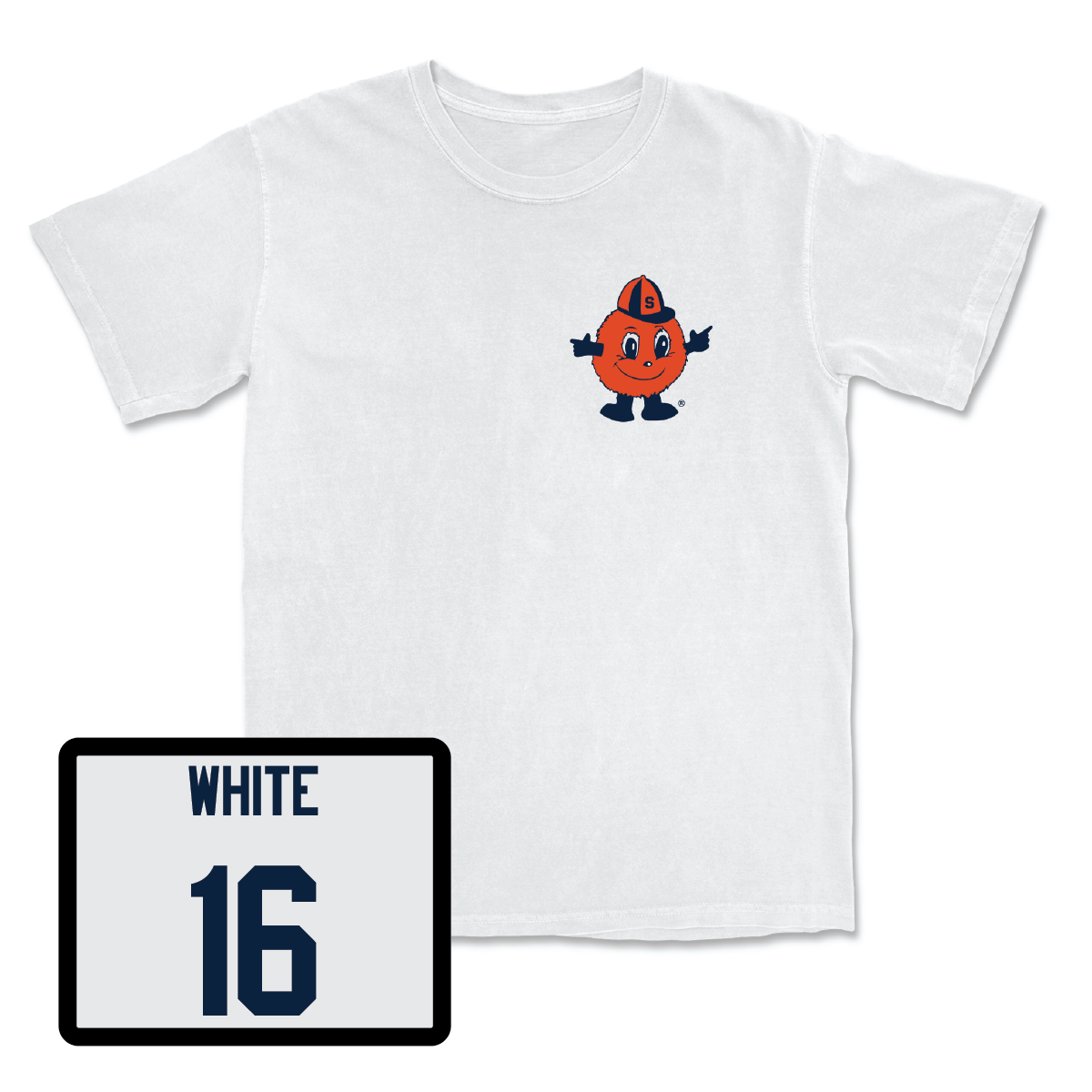 Men's Lacrosse White Otto Comfort Colors Tee - Barrett White